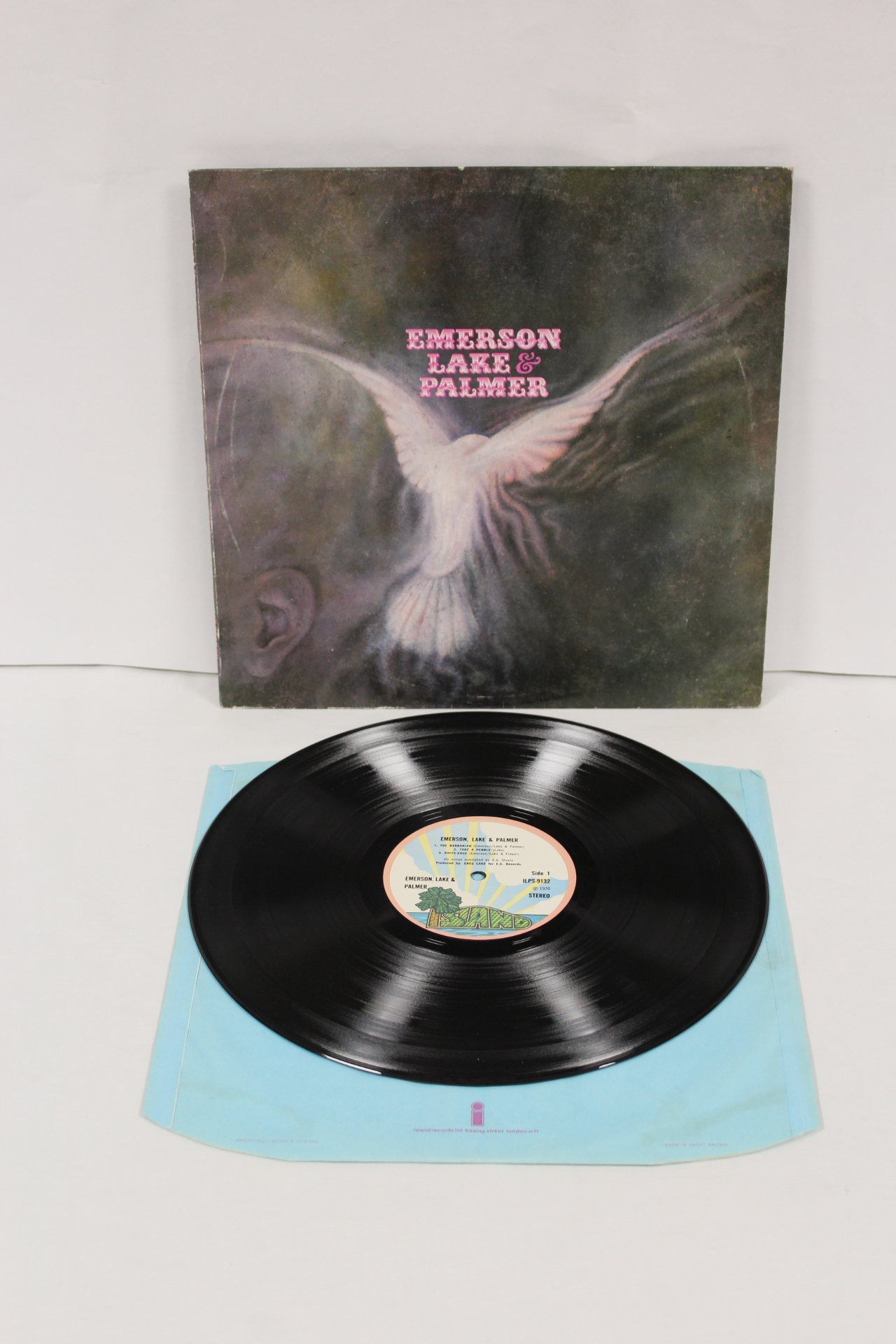 Collection of rock LPs to include Emerson Lake and Palmer, on Palm Tree label, with turquoise inner, - Image 3 of 3