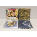 Collection of rock albums to include Futuristic Dragon by Marc Bolan, Jethro Tull Living in the past