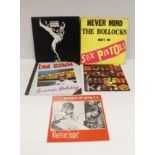 Mixed lot to inclue The Enid, The Sex Pistols, Ian Gomm, Vin Garbutt. Also Sonic Youth limited