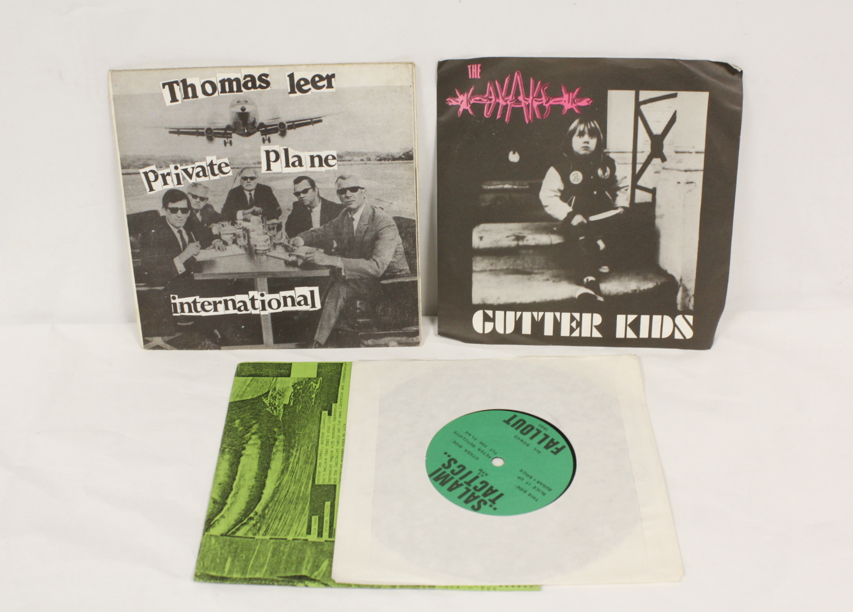 Punk/New Wave related singles to  include Thomas Leer, The Dyaks and Salami Tactics.