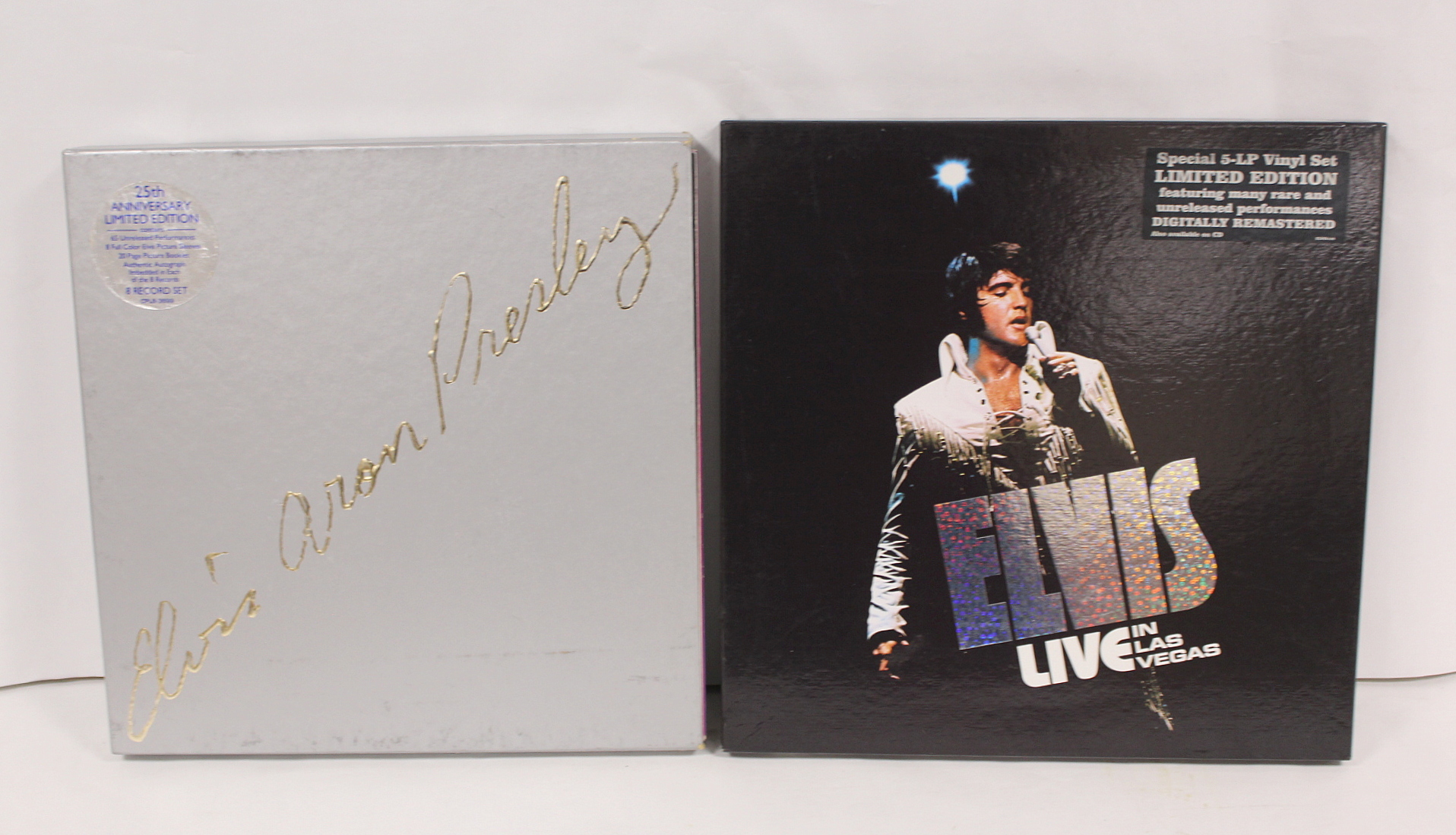 Elvis Presley LPs to include 'Elvis Aron Presley' 8 x LP box set, 'Live In Las Vegas' box set, ' - Image 5 of 5