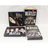 The Beatles Collection of DVD and Book Set x 2, another, and The Beatles complete BBC sessions with