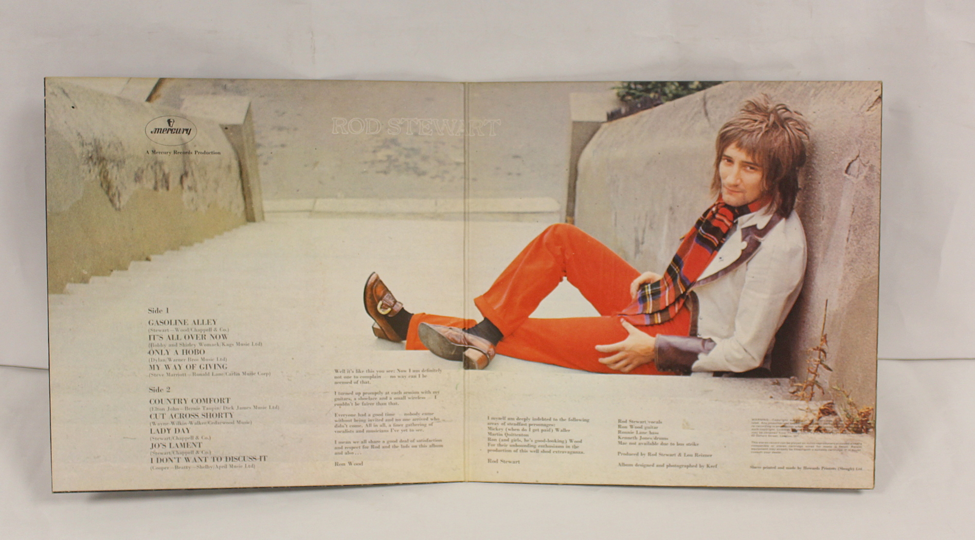 Rock/Pop LPs to include Rod Stewart of swirl Vertigo, Gnidrolog (lattice sleeve), Roy Wood, Hollies, - Image 8 of 11