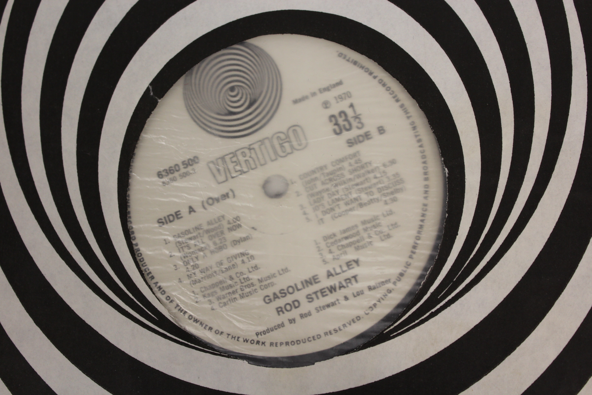 Rock/Pop LPs to include Rod Stewart of swirl Vertigo, Gnidrolog (lattice sleeve), Roy Wood, Hollies, - Image 9 of 11