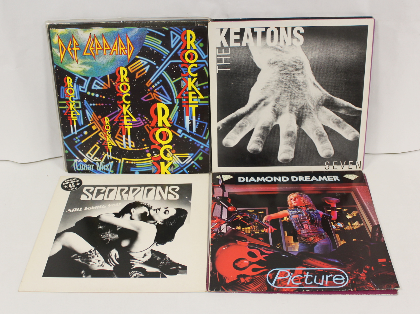NWOBHM 12" singles and LPs to include Def Leppard, 2 x Kick Axe and Metallica 'One' in gatefold - Image 2 of 7