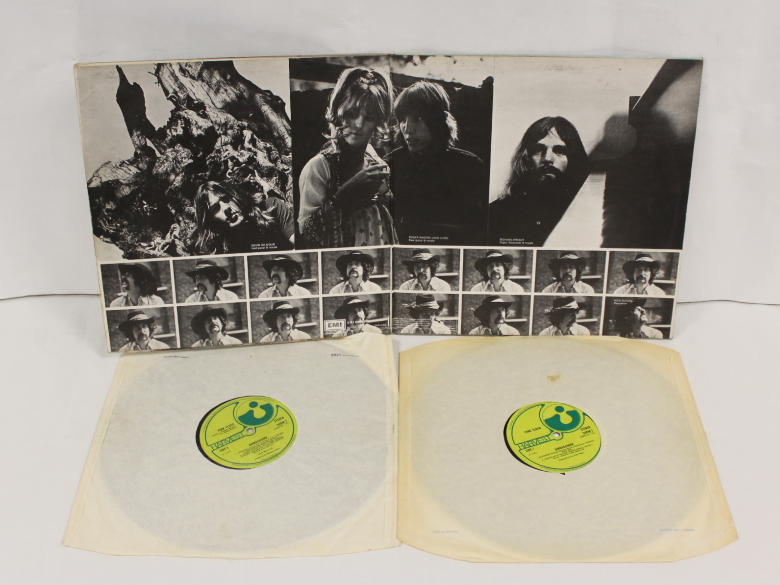 Pink Floyd related LPs to include 'Dark Side Of The Moon' Philippines pressing (completely split - Image 4 of 5