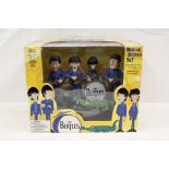 The Beatles, McFarlane Toys boxed Deluxe set of the band and crocodile.