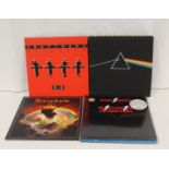 Rock related LPs to include Pink Floyd 'Dark Side Of The Moon', Kraftwerk, 3-D, Rainbow Rising,