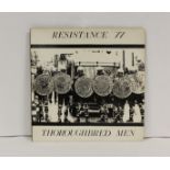 Resistance 77 LP 'Thoroughbred Men', 1984.