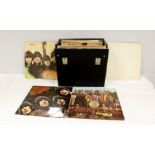 Collection of Beatles albums (in poor condition) to include Beatles For Sale, Rubber Soul,