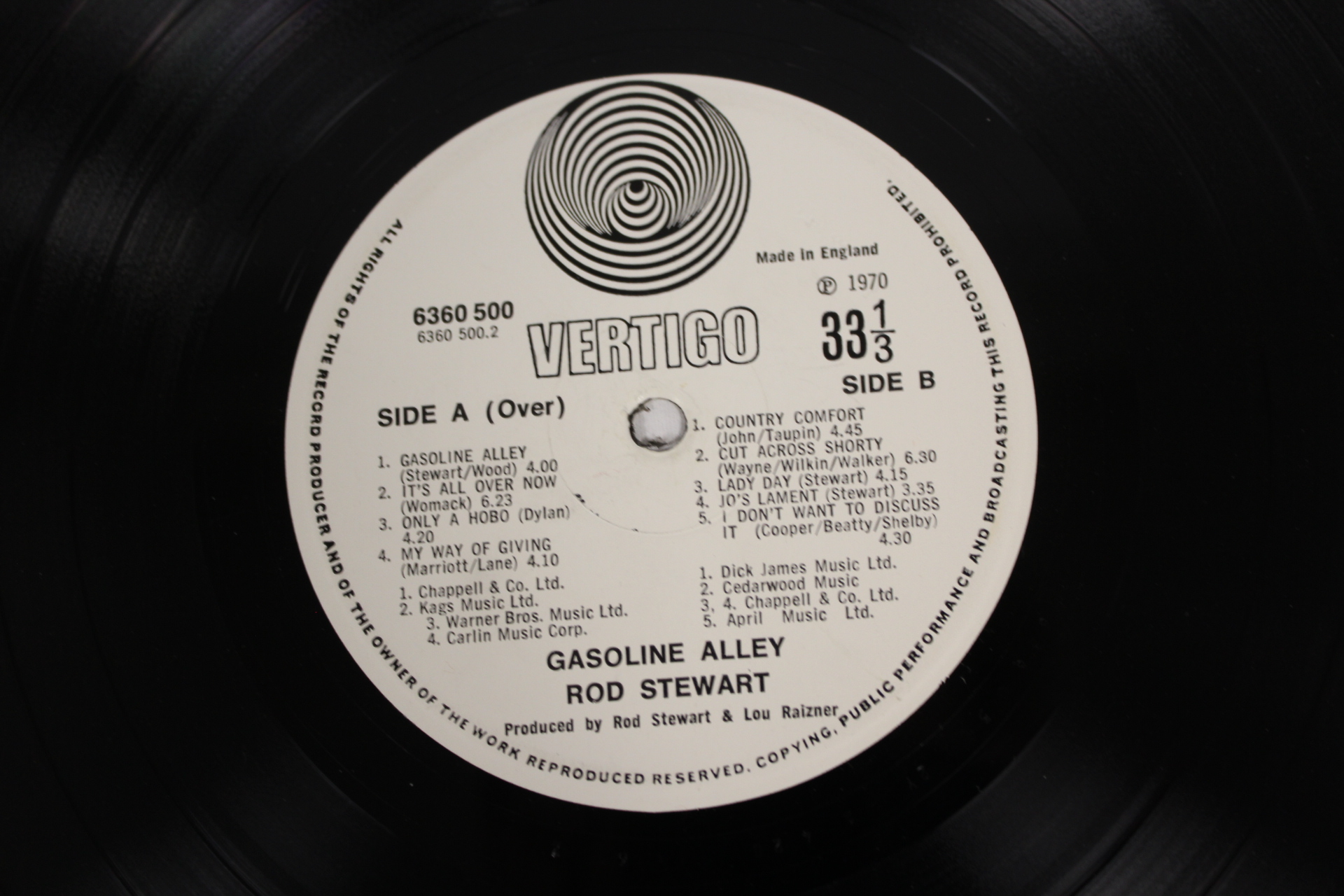 Rock/Pop LPs to include Rod Stewart of swirl Vertigo, Gnidrolog (lattice sleeve), Roy Wood, Hollies, - Image 10 of 11