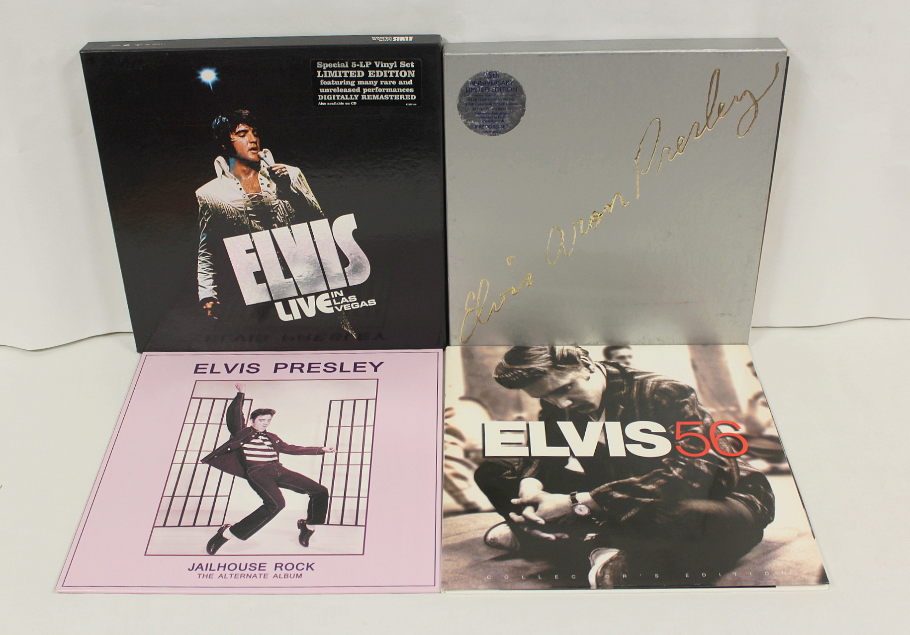 Elvis Presley LPs to include 'Elvis Aron Presley' 8 x LP box set, 'Live In Las Vegas' box set, ' - Image 2 of 5