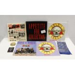 Guns N' Roses boxset Appetite for Collection 4 x LP's  with Two Patches and bandana.