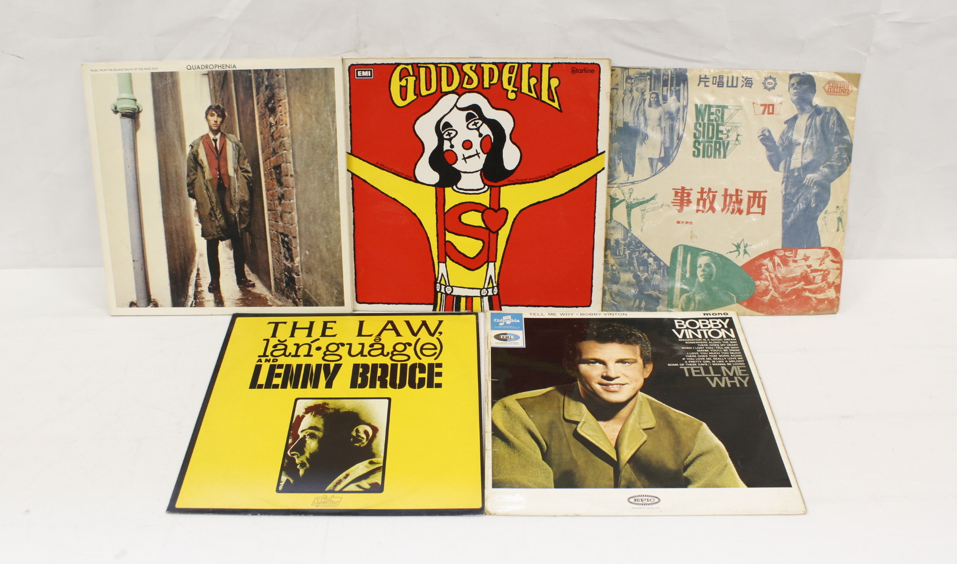 Collection of mainly 1960s and film related records to include Gold, Bobby Vinton, Buddy Rich, The
