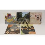 Beatles related LPs to include 'Abbey Road' 2016 pressing, 'Yellow Submarine' 1980 re-issue, 2 x '