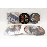 Collection of mainly rock picture discs to include Tangerine Dream, double pack, INXS, Queen,