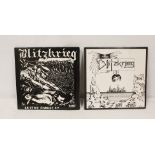 2 x Blitzkreig singles 'Less We Forget EP' and 'Buried Alive'