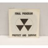 Final Programme, Protect and Survive, post Punk EP.