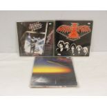 NWOBHM and rock related lot to include Night Ranger, Triumph, White Spirit, etc.