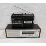 Roberts radio & Phillips radio cassette recorder. (2)