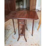 Early/mid 20th century mahogany Sutherland table of typical design.