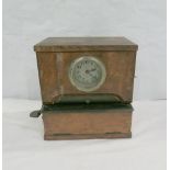 Time Recorders of Leeds, chiming oak cased clock