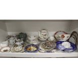 Collection of china to include Noritaki pin tray