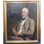 James Paterson RSW RSA PRSW (Scottish, 1854 - 1932) Portrait of AB Paton of Hareshawmuir