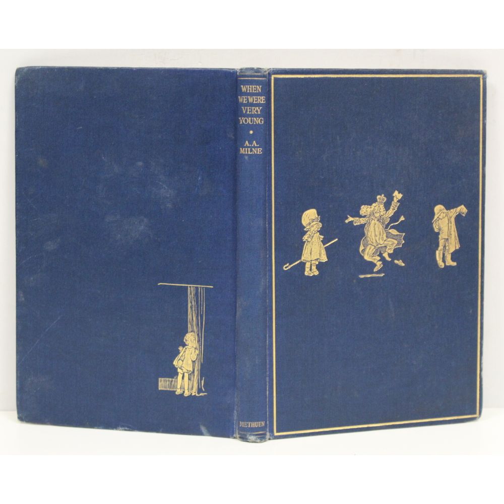 MILNE A. A.  When We Were Very Young. Illus. & decs. by E. H. Shepard. Orig. blue cloth gilt. 6th - Image 2 of 9