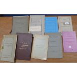 North East England.  A bundle of tracts, offprints, etc.