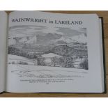 WAINWRIGHT A.  Wainwright In Lakeland. Ltd. ed. no. 58 (of 100? in this bdg.), signed by Wainwright.