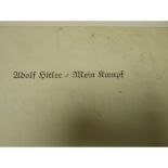 HITLER ADOLF.  Mein Kampf. Large paper quarto in unopened, unbound sheets, presumably destined to be