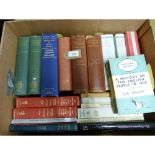 English History.  A carton of various vols. incl. re. Pilgrimage of Grace.