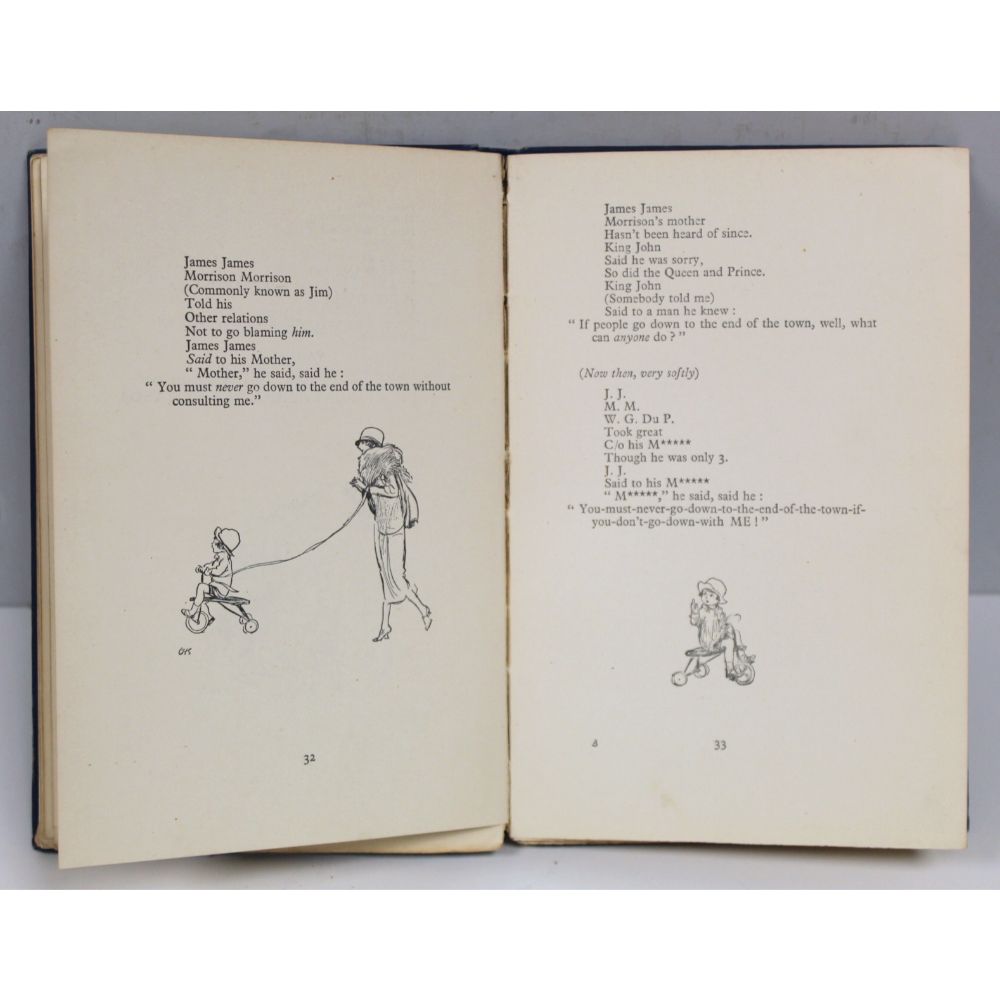 MILNE A. A.  When We Were Very Young. Illus. & decs. by E. H. Shepard. Orig. blue cloth gilt. 6th - Image 7 of 9
