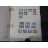 POSTAGE STAMPS.  Aden. GVI & QEII, on twelve album leaves, many mint.