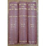 WELFORD RICHARD.  Men of Mark 'Twixt Tyne & Tweed. 3 vols. Illus. Orig. red cloth. 1895.