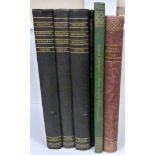 BRONDSTED JOHANNES.  Danmarks Oldtid. 3 vols. plus portfolio. Illus. Folio. Orig. dark cloth.