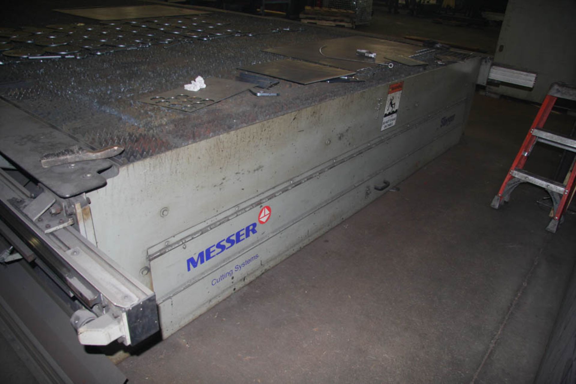 2015 MESSER MDL. MMEXCEL HI-DEF CNC PLASMA CUTTING TABLE, [2] HEADS, 140" X 324" OVERALL TABLE SIZE, - Image 18 of 20