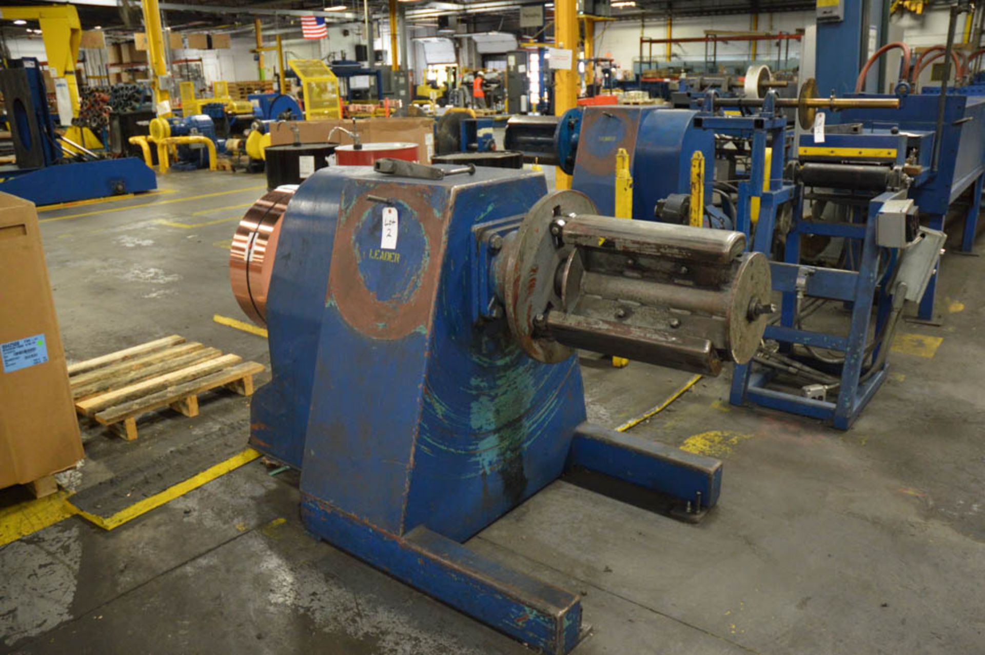 C.I. HAYES STRIP ANNEALING FURNACE, 1" - 12" STRIP WIDTH, 4,000# COIL WEIGHT, 16" / 42" COIL ID / - Image 14 of 19