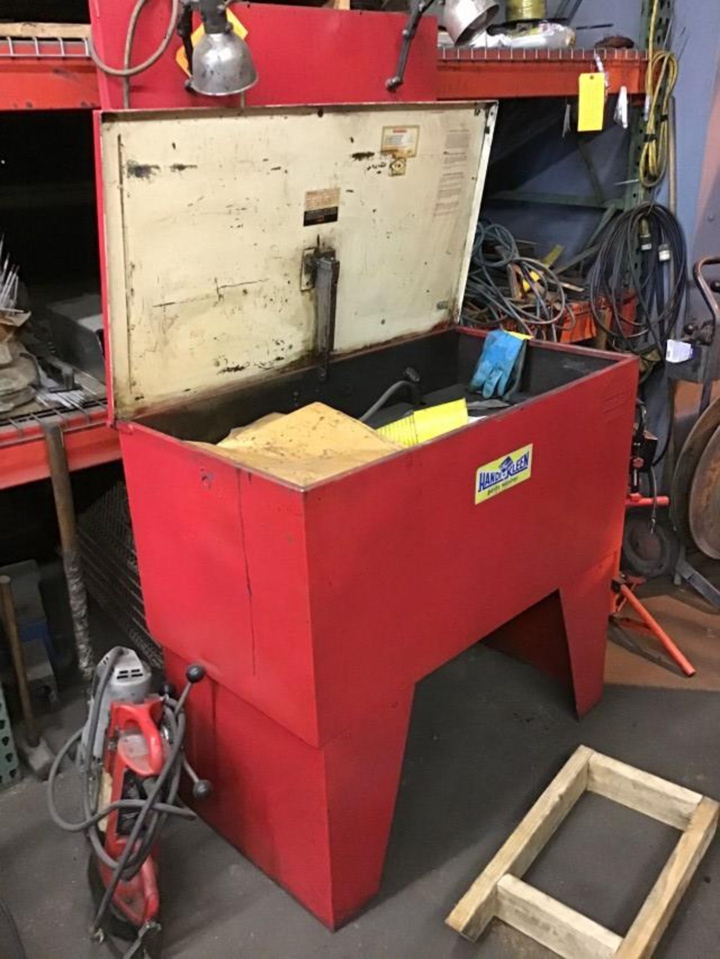 Parts Washer, Rated Capacity 42 Gal (300 Lbs), Tank Dimensions 36" x 22" x 28" [PITTSBURGH, PA] - Image 2 of 3