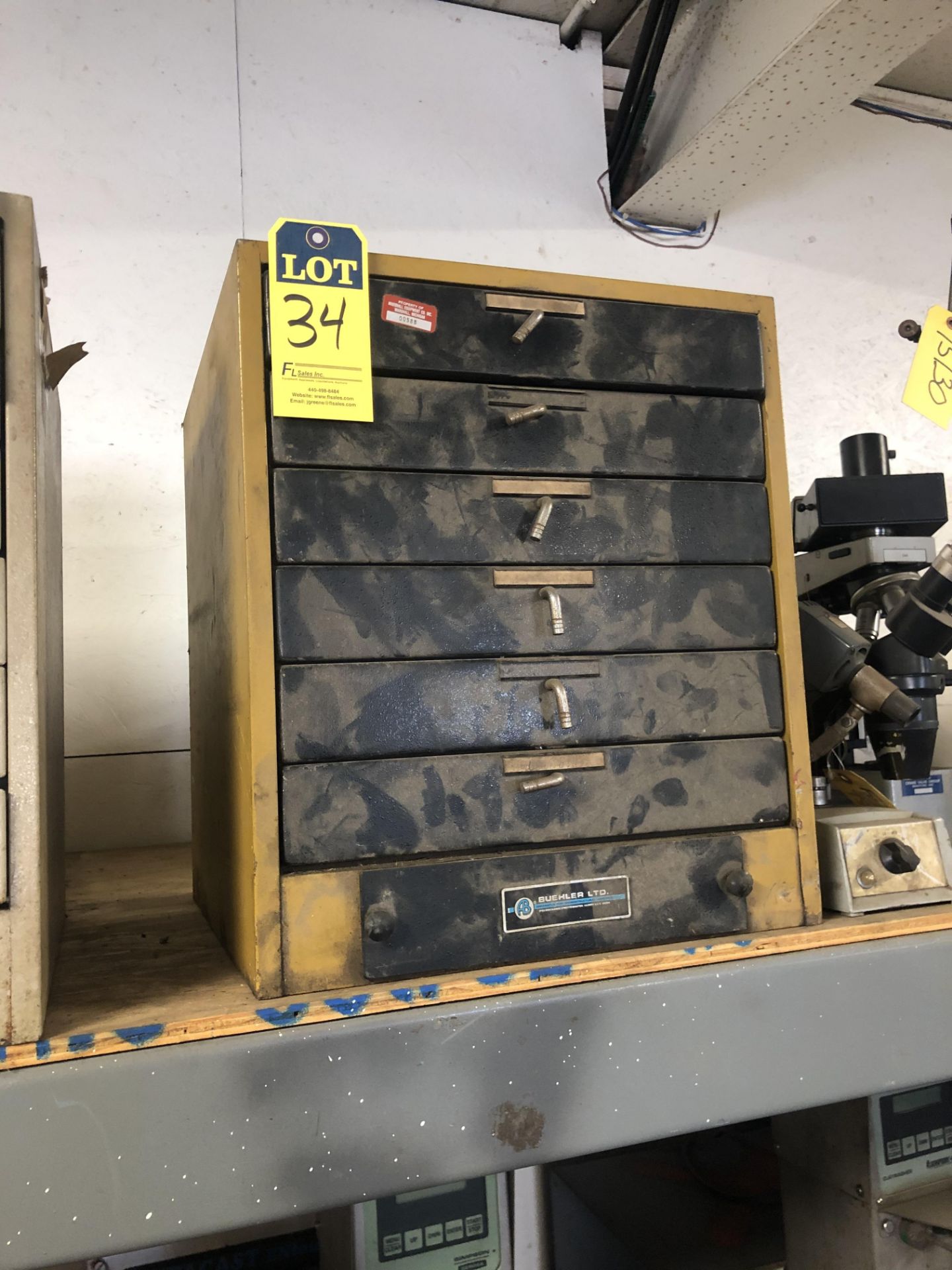 BUEHLER 6 DRAWR CABINET [WALTON HILLS, OH]