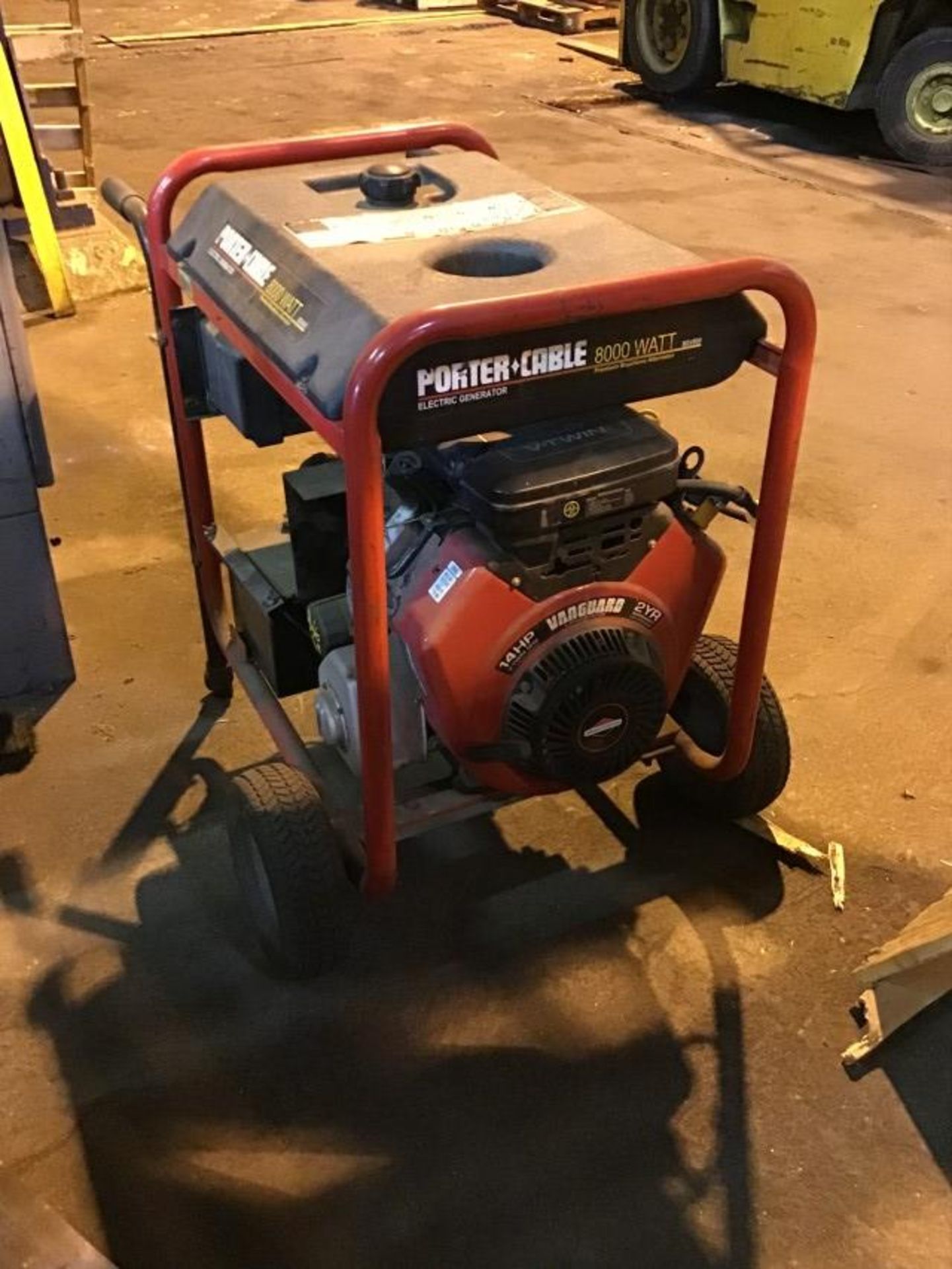 Generator, Type E, Portable Design, Rated Capacity 8000W, Main Drive Motor 14 HP [PITTSBURGH, PA]