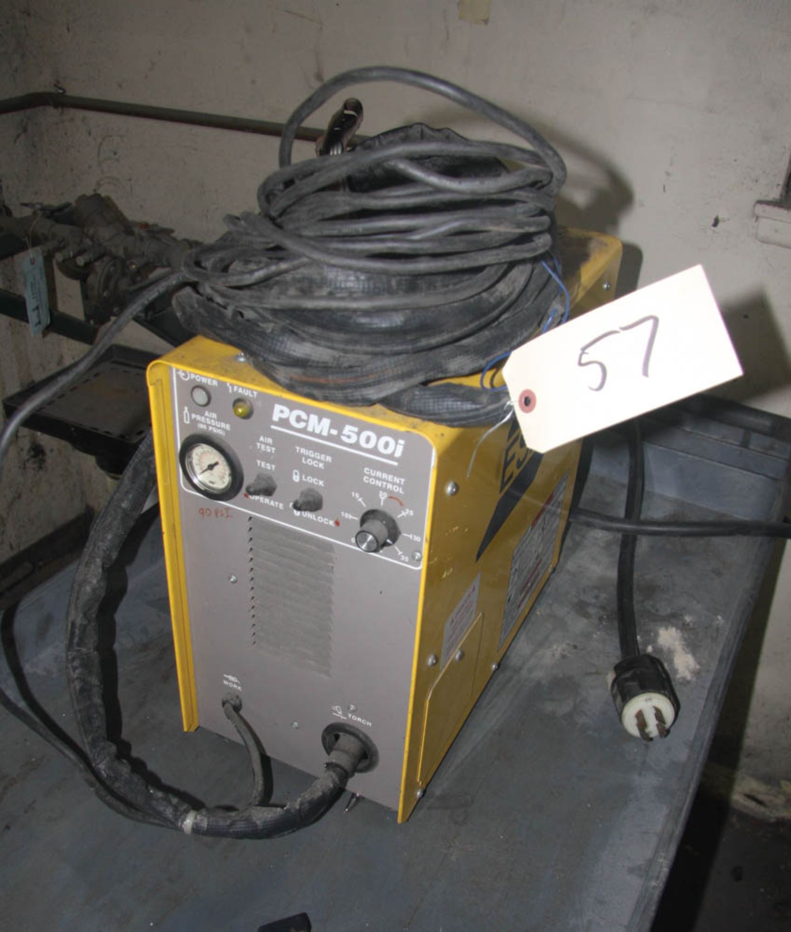 ESAB MDL. PCM-500i PLASMA CUTTING SYSTEM, S/N: POR163104