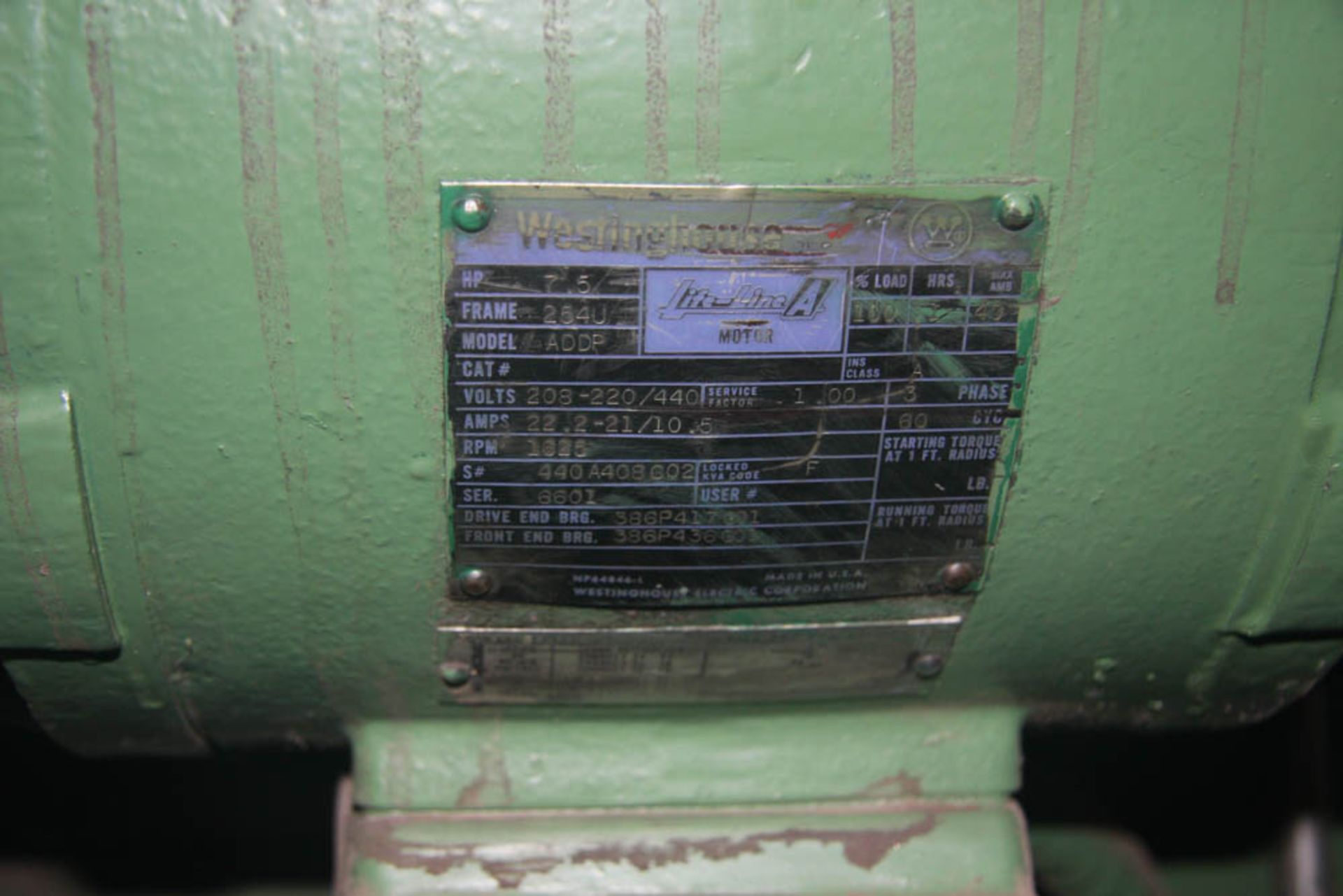 3/16" X 10' CINCINNATI MDL. 1410 GAP FRAME MECHANICAL POWER SHEAR, W/ 18" GAP, 36" FRONT OPERATED - Image 11 of 14