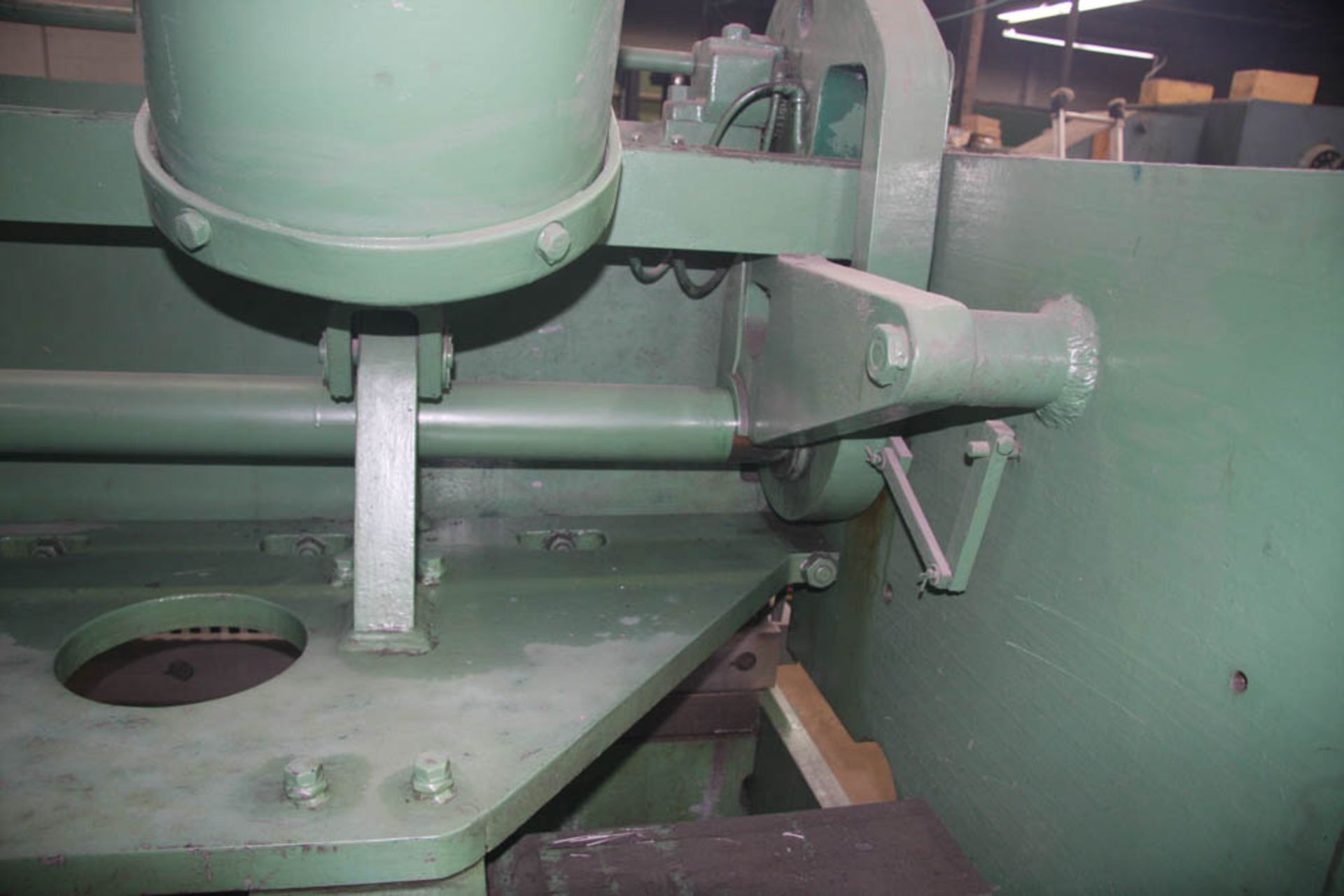 3/16" X 10' CINCINNATI MDL. 1410 GAP FRAME MECHANICAL POWER SHEAR, W/ 18" GAP, 36" FRONT OPERATED - Image 9 of 14