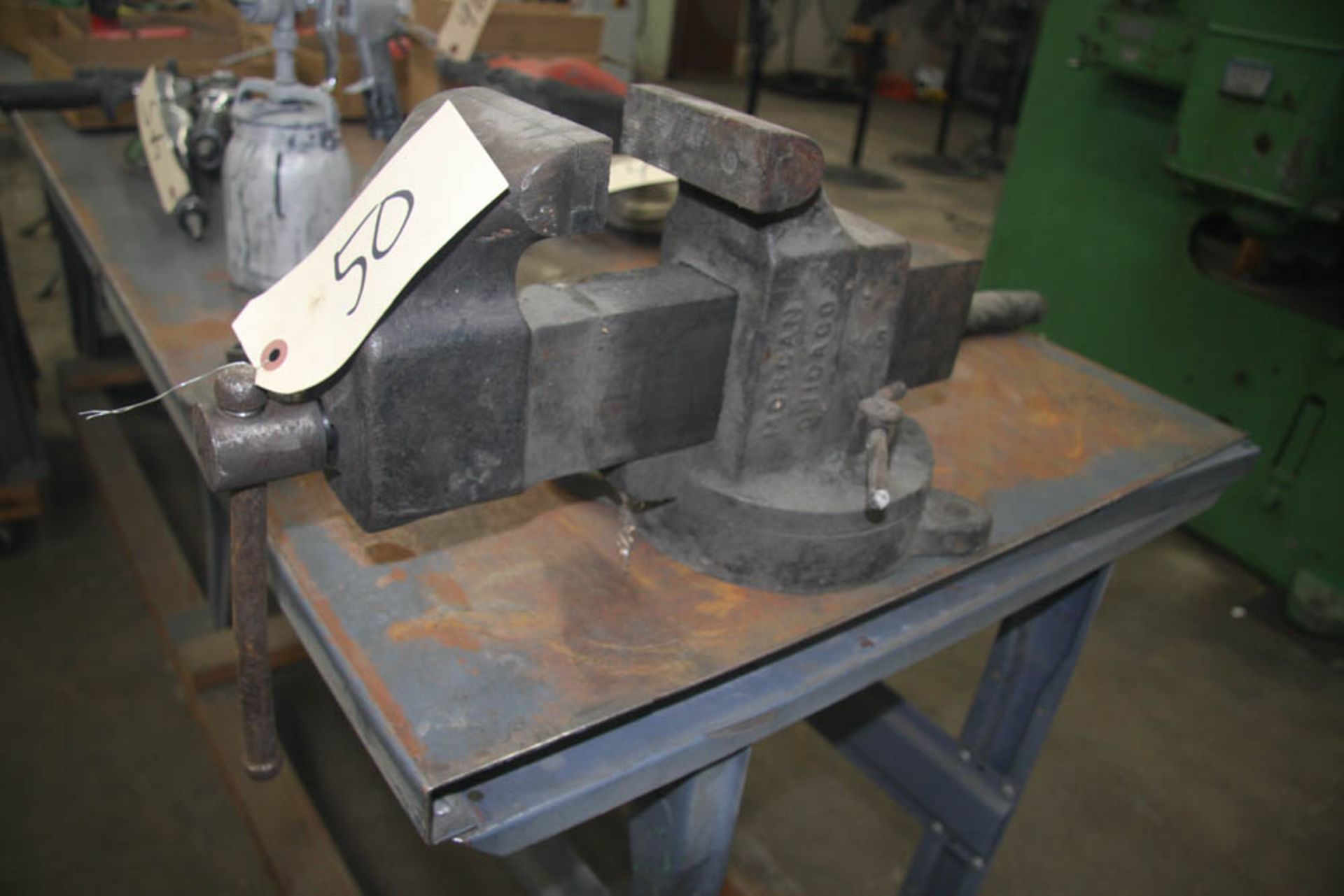 MORGAN 4-1/2" BENCH VISE