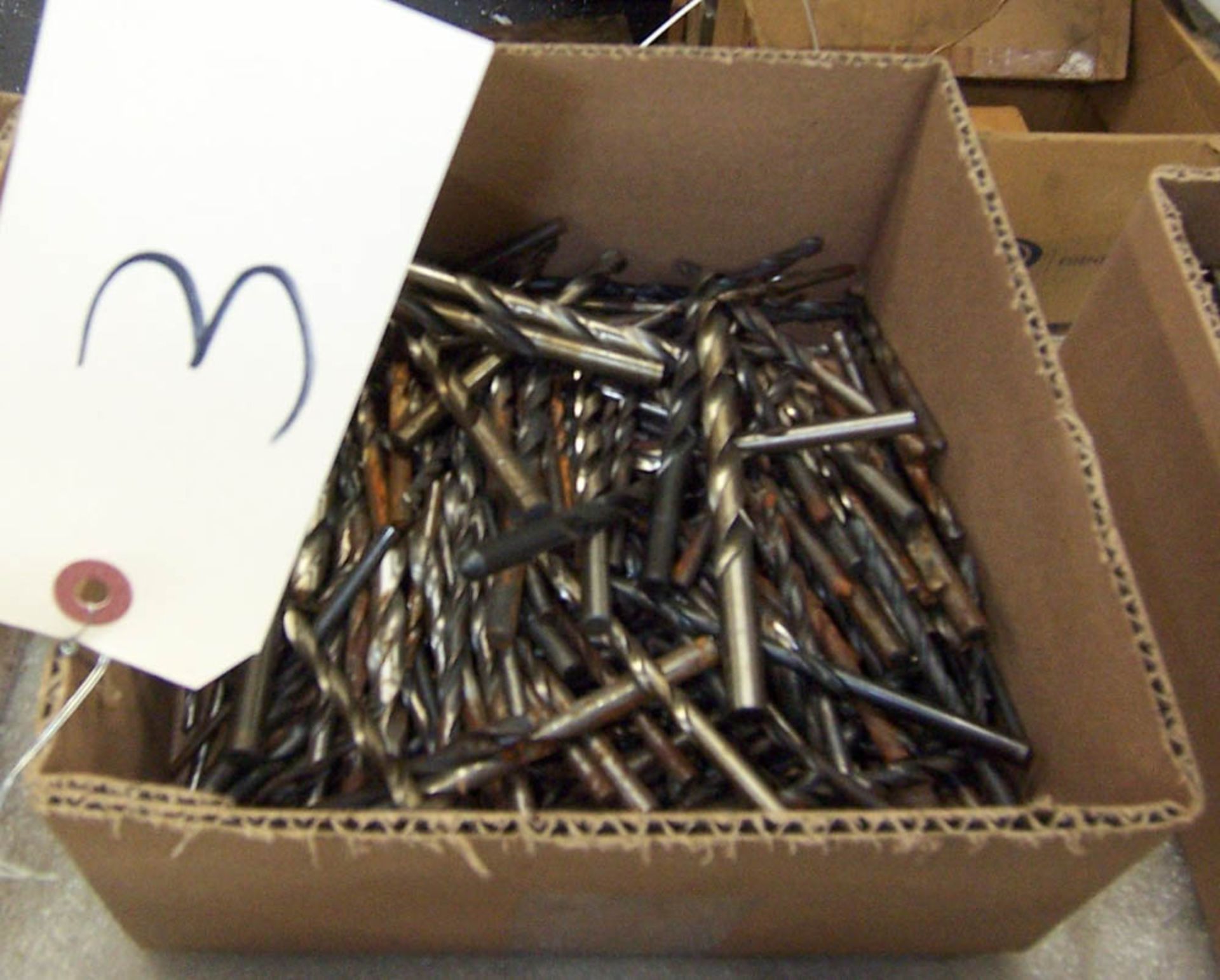 LOT OF ASSORTED HIGH SPEED DRILL BITS