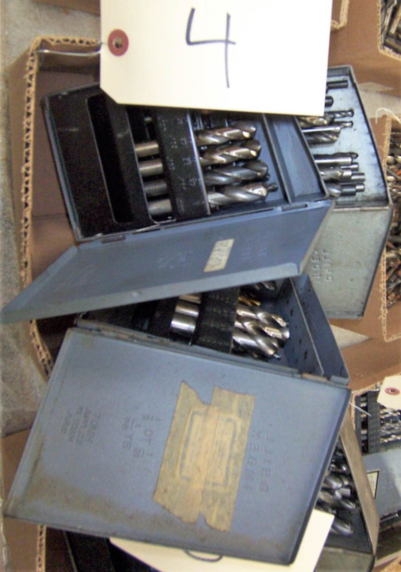 (3) DRILL INDEX BOXES & CONTENTS