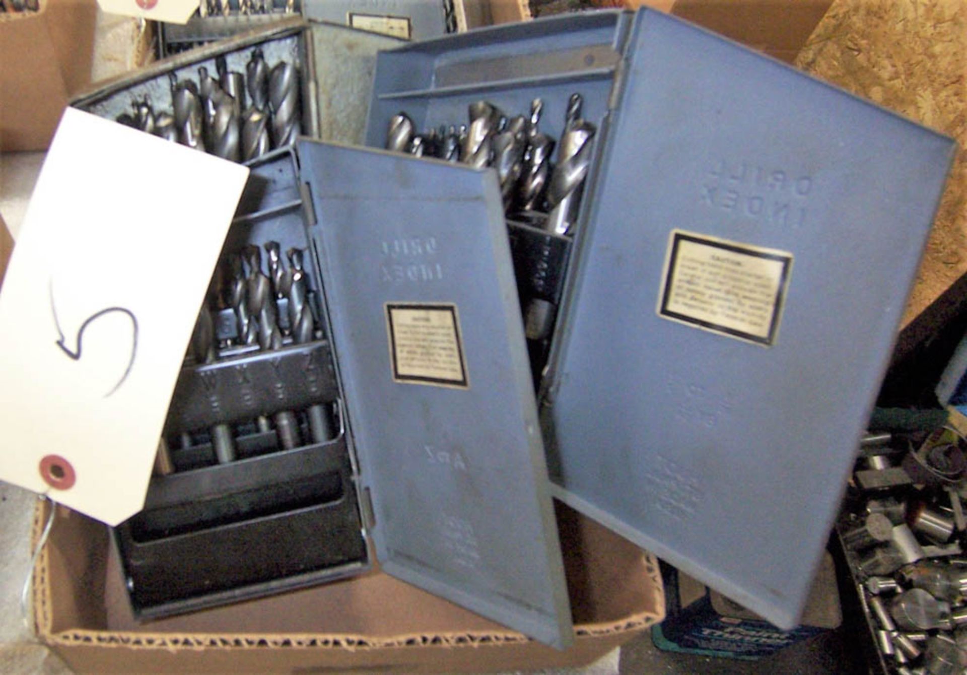 (3) DRILL INDEX BOXES & CONTENTS