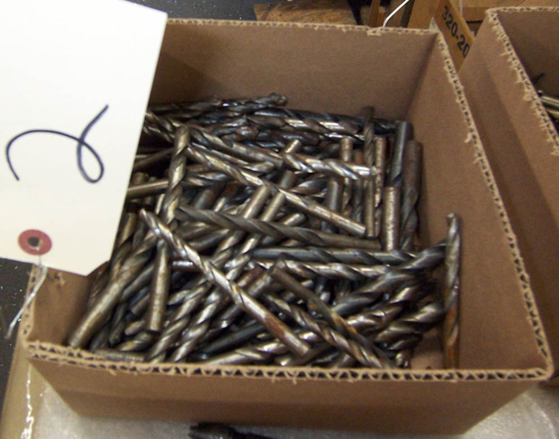 LOT OF ASSORTED HIGH SPEED DRILL BITS